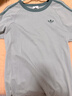 阿迪達斯（adidas）三葉草系列 男 3S TEE 短袖T恤 KG6322 淺灰綠 S 曬單實(shí)拍圖