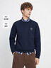 Navigare小帆船春秋季通勤上衣男士基礎款圓領(lǐng)內搭單層休閑衛衣1135805304 曬單實(shí)拍圖