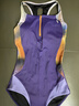 拓勝（TOSWIM）泳衣女款游泳館專(zhuān)用2025新款連身游泳衣競速三角遮肉泳裝 【煙霞紫韻】贈泳帽 S 曬單實(shí)拍圖