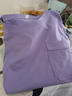 花花公子（PLAYBOY）時(shí)尚運動(dòng)服套裝女2026夏季新款韓版洋氣休閑媽媽裝顯瘦遮肉兩件套 紫色兩件套裝 XL 建議120-140斤 曬單實(shí)拍圖