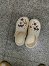 回力洞洞鞋女款春夏季拖鞋厚底踩屎感女士外穿沙灘涼鞋0338 米白 36 曬單實(shí)拍圖