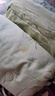 羅萊家紡可機洗100%蠶絲被子 全棉A類(lèi)抗菌四季春秋被芯約4.6斤200*230 曬單實(shí)拍圖
