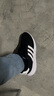 阿迪達斯（adidas）男鞋跑步鞋運動(dòng)鞋輕便減震防滑休閑鞋 黑/白 41 曬單實(shí)拍圖