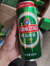 青島啤酒（TsingTao）經(jīng)典系列 濃郁麥香500ml*24聽(tīng) 整箱裝 曬單實(shí)拍圖