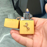 ZIPPO打火機之寶防風(fēng)煤油 福運金馬 生日禮物送男友送老公 含油禮盒 曬單實(shí)拍圖