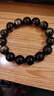 石玥珠寶收藏級14mm金貓眼天然黑曜石手串本命年轉運珠水晶手鏈男女士款 曬單實(shí)拍圖