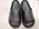 潔麗雅踩屎感涼拖鞋男士夏季2026新款室內防滑防臭情侶居家用厚底拖鞋女 星夜黑 42-43 【適合41-42】 曬單實(shí)拍圖