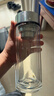 富光玻璃杯雙層帶茶隔大容量水杯 高檔商務(wù)泡茶杯 高硼硅杯子500ml 曬單實(shí)拍圖