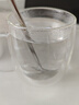 品喻（PINYU）雙層玻璃杯馬克杯咖啡杯高顏值杯子家用高硼硅水杯茶杯加厚300ml 曬單實(shí)拍圖
