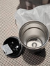 京東京造保溫杯 咖啡杯水杯男士女兒童學(xué)生伴手禮品316不銹鋼 銀灰色480ml 曬單實(shí)拍圖
