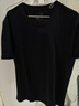 京東京造50支液氨抗皺男士t恤男短袖男款純棉打底衫內搭春季衣服黑色2XL 曬單實(shí)拍圖