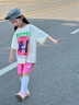女童短袖套裝2026夏季新款女大童夏裝韓版T恤短褲兒童運動(dòng)兩件套 圖色 150 曬單實(shí)拍圖