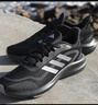 阿迪達斯（adidas）男鞋跑步鞋春季黑武士戶(hù)外輕便耐磨透氣休閑旅游運動(dòng)鞋 黑色 41 曬單實(shí)拍圖