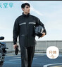 天堂 戶(hù)外雨衣雨披單人分體套裝 電動(dòng)車(chē)防風(fēng)分體雨衣男女 XXL碼 曬單實(shí)拍圖