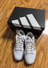 adidas ENTRAP美式校園風(fēng)運動(dòng)少年感復古籃球風(fēng)板鞋男女阿迪達斯   白色/暗銀金屬/樹(shù)脂黃   41 曬單實(shí)拍圖