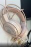 惠普（HP）H100游戲耳機頭戴式耳麥帶麥克風(fēng)電競網(wǎng)吧游戲吃雞三角洲行動(dòng)聽(tīng)聲辨位 3.5mm+USB奶茶色 曬單實(shí)拍圖