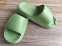 利達妮（TZLDN）踩屎感拖鞋女士2026新款夏季外穿防滑防臭室內居家用厚底涼拖鞋男 綠色 38-39 【適合37-38】 曬單實(shí)拍圖
