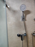 新飛淋浴花灑混水閥 水龍頭開(kāi)關(guān)分體式 冷熱精銅花灑套裝三件套電鍍色 曬單實(shí)拍圖