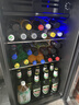 新飛 （Frestec）冰吧冷藏柜保鮮柜 歐式恒溫紅酒柜酒店家用客廳冰箱迷你小型單門(mén)辦公室保鮮展示留樣茶葉飲料柜 118升黑內膽【冷藏+微冷凍+帶燈+帶鎖】 曬單實(shí)拍圖