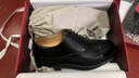 THOM WILLS內增高皮鞋男厚底三接頭純牛皮商務(wù)正裝牛津鞋男英倫新郎婚鞋 曬單實(shí)拍圖