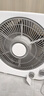 美的（Midea）電風(fēng)扇 家用臺式桌面小風(fēng)扇鴻運扇宿舍臥室節能電扇臺扇轉頁(yè)扇輕音低噪五葉風(fēng)扇 KYT30-21MA 曬單實(shí)拍圖