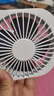 usb小風(fēng)扇靜音辦公室桌上桌面電風(fēng)扇夏季家用小電扇臺扇usb風(fēng)扇宿舍小型筆記本電腦外接桌面 桌面USB插電小風(fēng)扇 曬單實(shí)拍圖