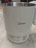 美的（Midea）迷你便攜式燒水杯春游旅行折疊小容量恒溫保溫壺316L不銹鋼沖奶泡茶自動(dòng)斷電泡面杯MK-SH07S105 曬單實(shí)拍圖