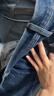 Levi's李維斯新品男士502經(jīng)典低腰錐形簡(jiǎn)約復古牛仔長(cháng)褲修飾腿型 深藍色 31 (32) 曬單實(shí)拍圖