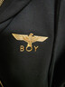 BOY LONDON【燦若繁星】春情侶風(fēng)外套潮牌刺繡開(kāi)衫連帽衛衣N06904 黑色七彩翅膀 L 曬單實(shí)拍圖