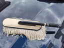 悅卡車(chē)用撣子擦車(chē)洗車(chē)拖把汽車(chē)除塵撣子可伸縮洗車(chē)刷掃車(chē)工具-純棉線(xiàn) 曬單實(shí)拍圖