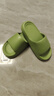 利達妮（TZLDN）踩屎感拖鞋女士2026新款夏季外穿防滑防臭室內居家用厚底涼拖鞋男 綠色 38-39 【適合37-38】 曬單實(shí)拍圖