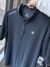 KOLON SPORT/可隆戶(hù)外吸濕速干T恤 男士抗菌珠地POLO T恤 LHPT6MTT25-BK 黑色 2XL 185/104A 曬單實(shí)拍圖