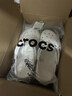 卡駱馳（CROCS）貝雅卡駱班洞洞鞋|205089 黑/白-066 43(270mm) 曬單實(shí)拍圖