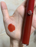阿瑪尼紅管唇釉#405番茄紅 素顏口紅不沾杯潤唇膏生日禮物送女友 曬單實(shí)拍圖