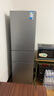 華凌美的出品223三門(mén)電冰箱節能低音三開(kāi)門(mén)小型家用客廳宿舍出租房?jì)?yōu)選冷凍冷藏小冰箱HR-223 曬單實(shí)拍圖