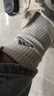 adidas三雙裝舒適襪子男女阿迪達斯官方   白色/灰   L 曬單實(shí)拍圖