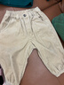優(yōu)衣庫嬰幼兒寶寶燈芯絨長(cháng)褲/寬松休閑褲褲子478838 31 米色 90 曬單實(shí)拍圖