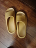 樸西男士四季抗菌室內浴室洗澡防滑居家情侶涼拖女 卡皮巴拉色 44-45 曬單實(shí)拍圖