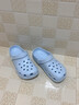 潔麗雅護士洞洞鞋女夏季2026新款涼鞋外穿防滑手術(shù)室醫護包頭涼拖鞋男夏 天空藍 38-39 【標準碼】 曬單實(shí)拍圖