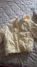 英氏（YEEHOO）兒童羽絨服男女童鵝絨服冬季輕薄連帽衣服三防面料保暖冬裝童裝新 暖暖糯糯-淺黃 鵝絨+【三防】 100 （肩寬偏窄，建議拍大一碼） 曬單實拍圖