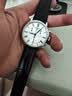 天梭（TISSOT）【七夕節禮物】卡森臻我系列石英皮帶男表時尚商務瑞士手表送男友 三眼計時黑皮帶T122.417.16.033.00 曬單實拍圖