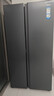 海爾（Haier）盛宴616升對開(kāi)門(mén)冰箱黑金凈化新一級雙變頻大冷凍力一級能效超大容量家用冰箱風(fēng)冷無(wú)霜雙門(mén) BCD-616WGHSSEDC9 曬單實(shí)拍圖