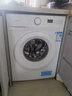 美的（Midea）滾筒洗衣機全自動(dòng) 8公斤家用超薄 小型租房用 巴氏除菌 MG80V01JPY 以舊換新 補貼 京東自營(yíng) 曬單實(shí)拍圖