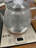 益茶福全自動(dòng)上水電熱水壺底部上水嵌入式茶臺功夫茶燒水壺飲水燒水一體機抽水玻璃煮茶壺保溫泡茶壺 SQ-008金色玻璃套裝 1L 曬單實(shí)拍圖