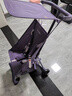 小虎子可坐可躺兒童旅行車(chē)輕便折疊可登機嬰兒口袋推車(chē)遛娃神器T3紫色 曬單實(shí)拍圖