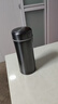 膳魔師（THERMOS）保溫杯400ml男女士316鋼商務(wù)辦公茶漏泡茶保冷水杯子TCCG-401S GY 曬單實(shí)拍圖