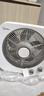 美的（Midea）電風(fēng)扇 家用臺式桌面小風(fēng)扇鴻運扇宿舍臥室節能電扇臺扇轉頁(yè)扇輕音低噪五葉風(fēng)扇 KYT30-21MA 曬單實(shí)拍圖