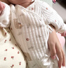婧麒（JOYNCLEON）新生兒嬰兒衣服春秋滿(mǎn)月純棉初生寶寶連體衣a類(lèi)爬服 Jlt200709 曬單實(shí)拍圖