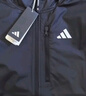 adidas防風(fēng)跑步運動(dòng)修身連帽夾克外套男裝秋季阿迪達斯 黑色   XL 曬單實(shí)拍圖