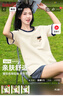 班尼路（Baleno）設計感純棉短袖女t恤小眾韓系氣質(zhì)寬松夏季上衣2026新款半袖打底 曬單實(shí)拍圖